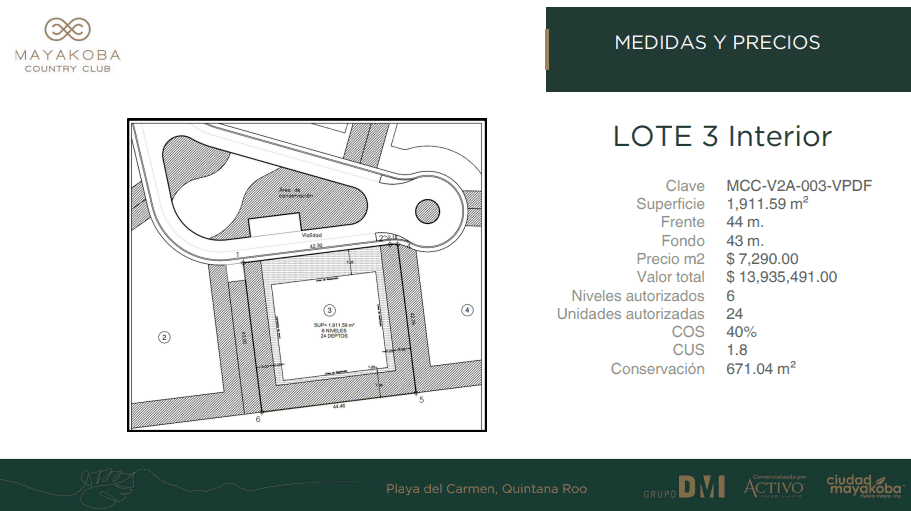 terreno en preventa carretera chetumal puerto juarez km 299 mayakoba country club solidaridad quintana roo pTD7oJ0